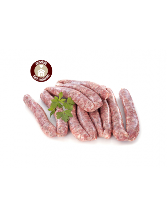 Saucisses de veau natures