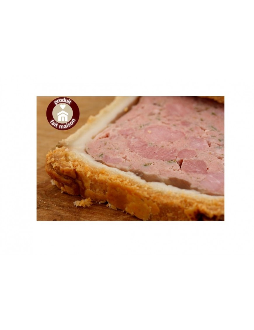 Pâté croute veau-volaille