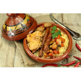 Couscous poulet merguez