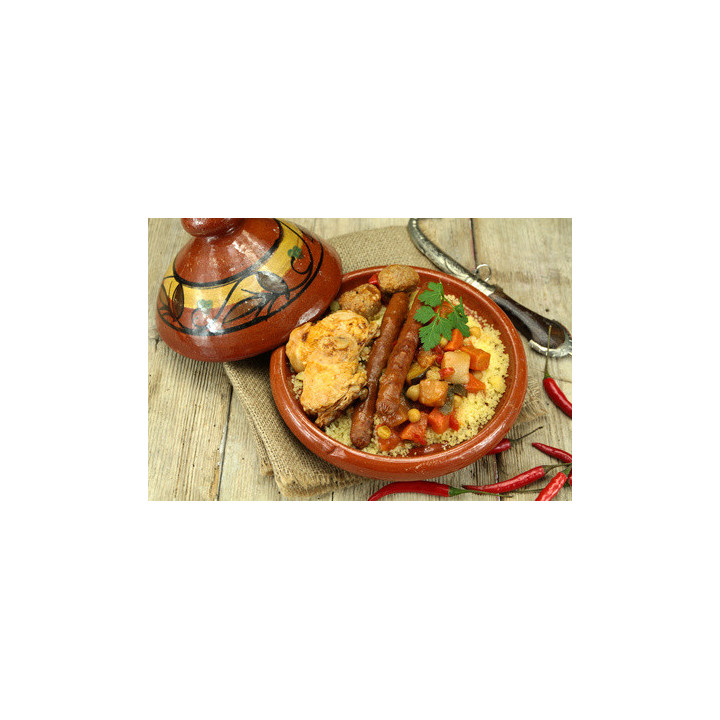 Couscous poulet merguez
