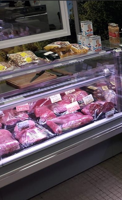 La vitrine de la Boucherie et Saveurs du Monde
